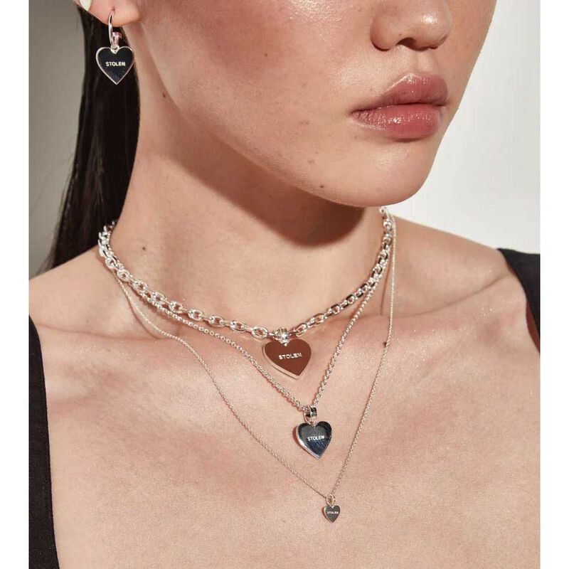 Stolen Girlfriends Stolen Heart Pendant Necklace image number 3